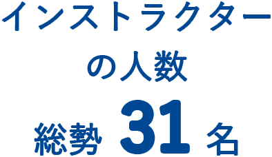 インストラクター数